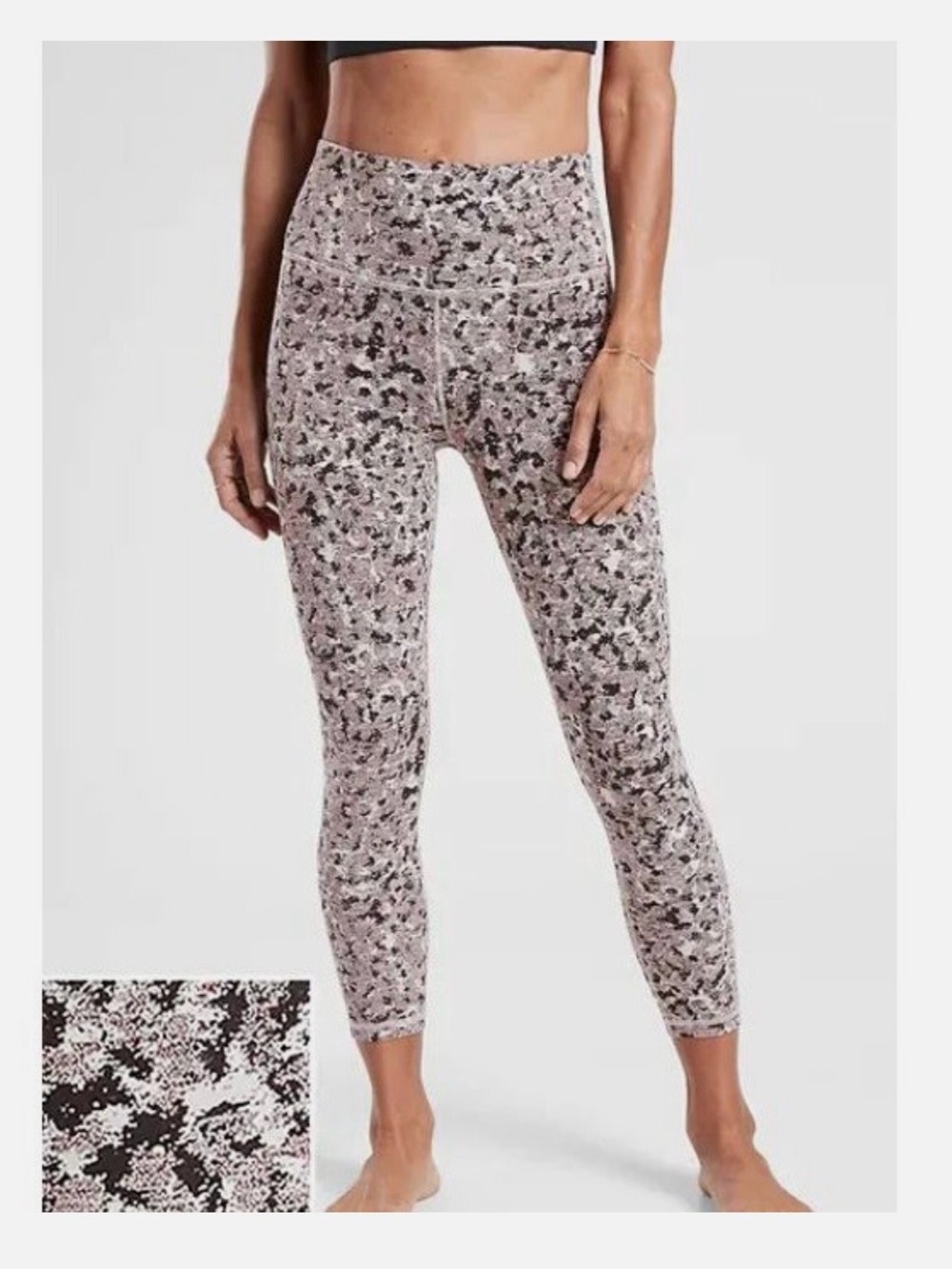 Athleta Elation Textured 7/8 Leggings